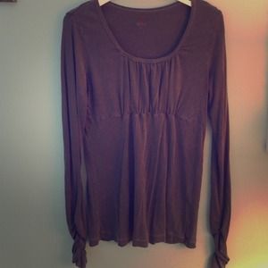 XCVI Grey Long-sleeve shirt