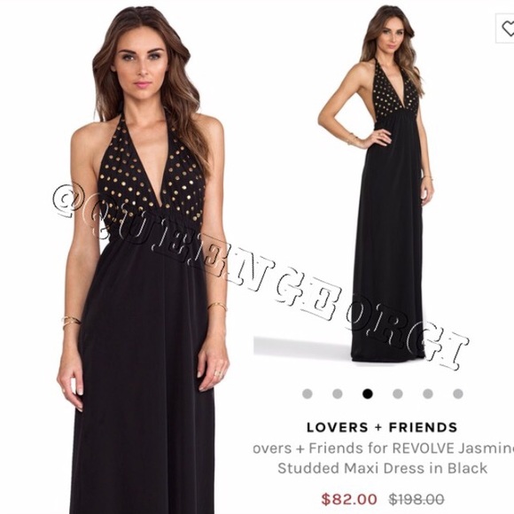 Lovers + Friends Dresses & Skirts - Lovers + Friends JASMINE STUDDED DRESS  Price Firm