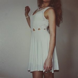 🔴SOLD🔴Urban Outfitters Cutout Skater Dress