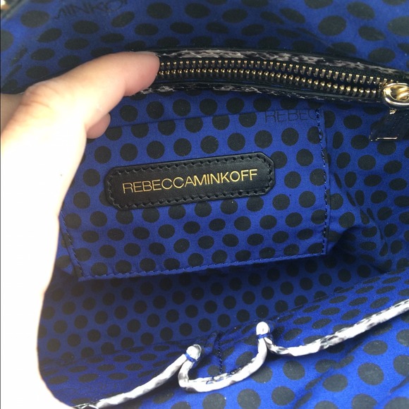 Rebecca Minkoff Python color block MAM - Picture 2 of 4