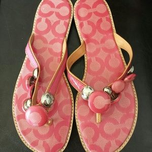 Beautiful Coach sandals new