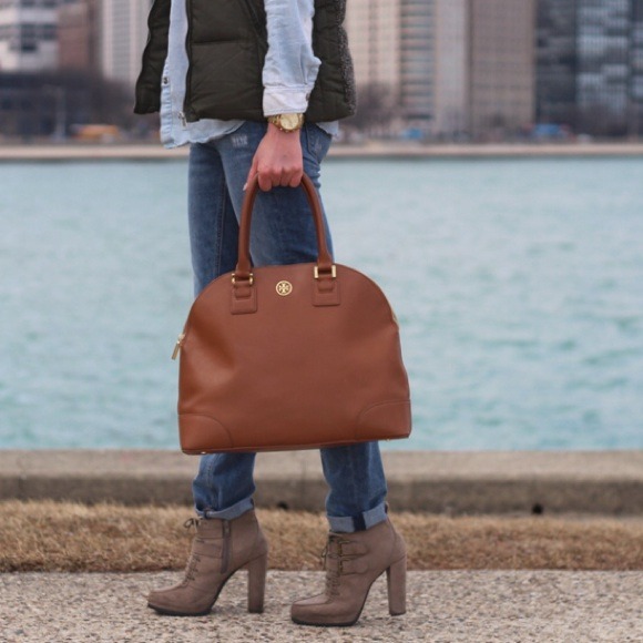 Tory Burch Robinson dome satchel