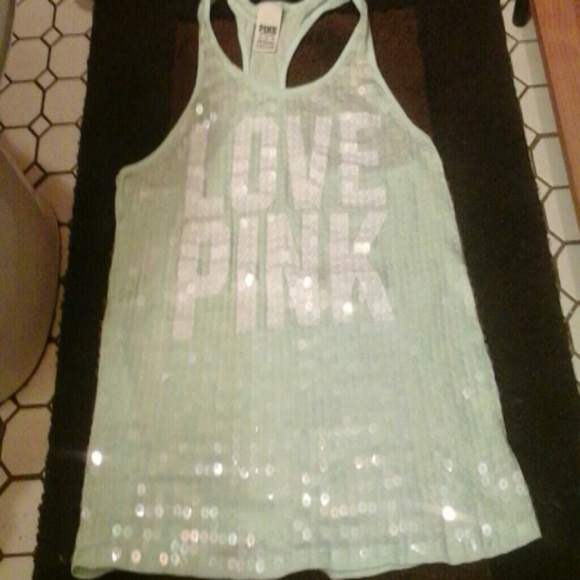 Victoria Secret Pink sequin tank