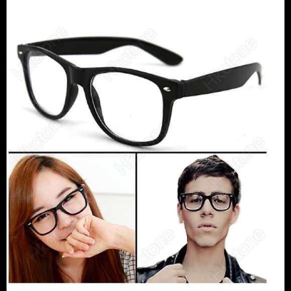 Accessories - UNISEX BLACK NERD, RETRO GLASSES