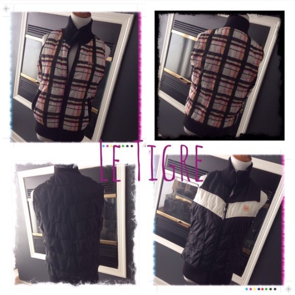 Le Tigre Reversible Thermal Vest Size L - Picture 4 of 4