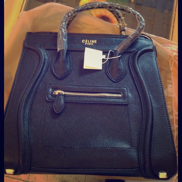 NWT black bag modern style