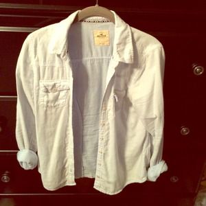 Button down baby blue shirt