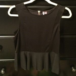 Peplum tank