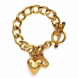 ✨Gold Juicy Couture Charm Bracelet✨