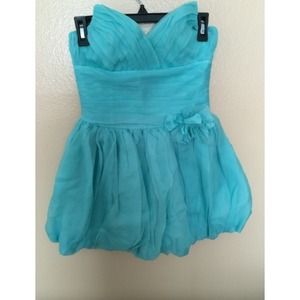 Teal dress