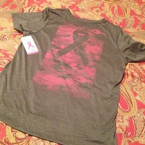 Under Armour Heat Gear Power In Pink tee