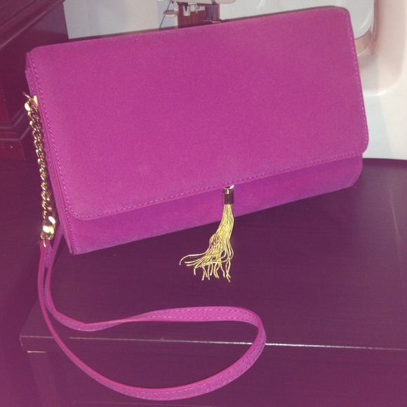 H&M Suede Handbag