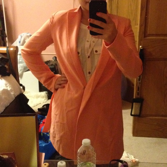 Line & Dot coral peach blazer Sm brand new unworn