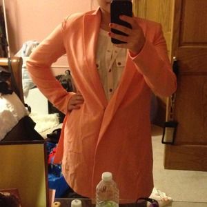 Line & Dot coral peach blazer Sm brand new unworn