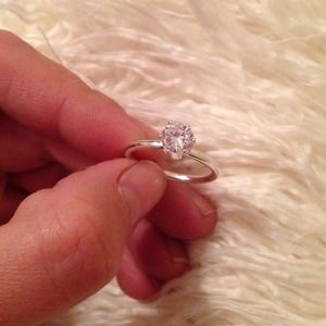 CZ Faux diamond ring