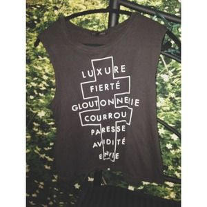 Truly Madly Deeply French muscle tee!
