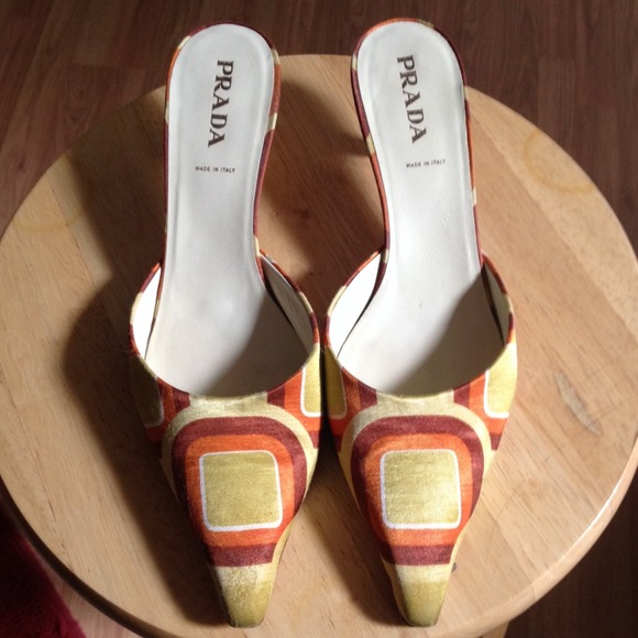 Prada heels 38 1/2