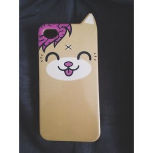 Drop Dead kitty brain iPhone 4 case!