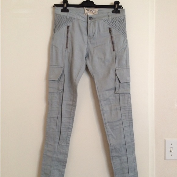 😍 gorgeous gray cargo pants 🎀 - Picture 2 of 4