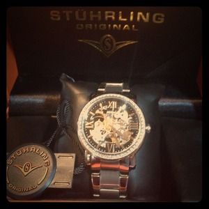 Stuhrling Original Skeleton Watch