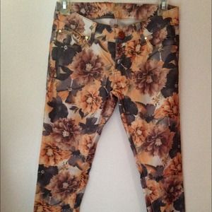 Floral Printed Pants