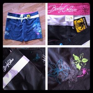 Body Glove Lotus Board Shorts Charcoal
