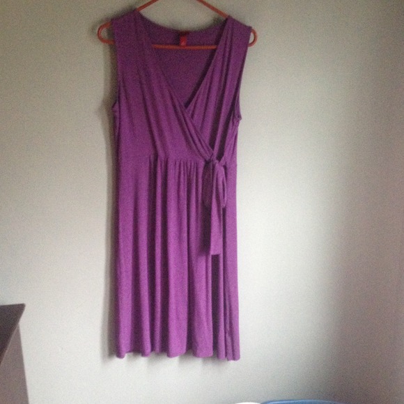 Purple dress
