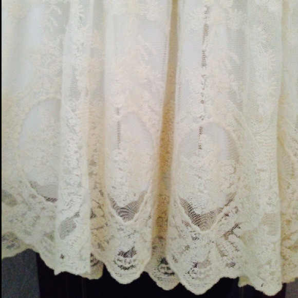 Urban Outfitters Smocked-Waist Embroidered Dress - Picture 3 of 3