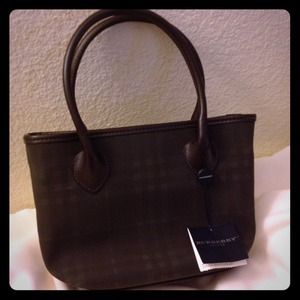 Burberry mini tote