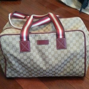 Gucci duffle bag