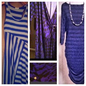 Blue dress bundle
