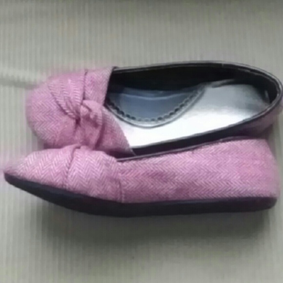 Red tweed shoes - Picture 3 of 4