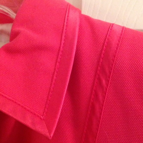 Banana Republic hot pink Spring Coat Small Petite - Picture 4 of 8