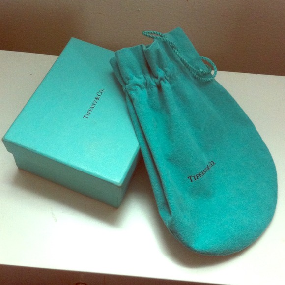 Authentic Tiffany pouch and box