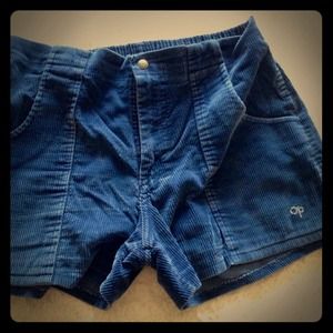 vintage op corduroy shorts