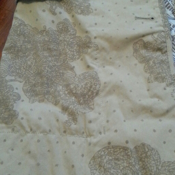 Desigual flocked print coat with removable hood - Picture 3 of 4