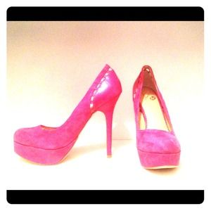 Hot Pink Pumps