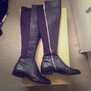 🌸Michael Kors leather Tall Riding Boots