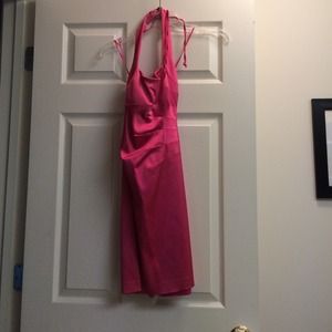 Cocktail Hot pink cache dress