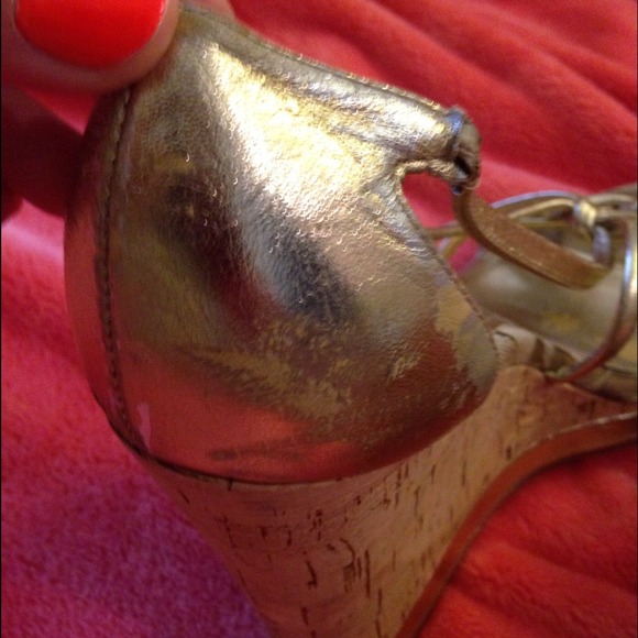 Sold!! Pre Loved Coach Wedges - Picture 3 of 4