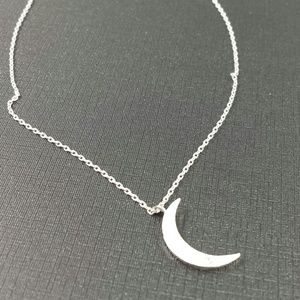 Crescent moon necklace