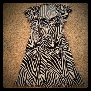 Zebra Print Dress