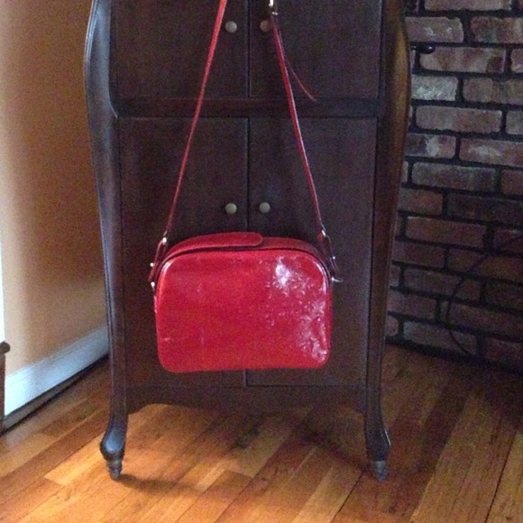 Furla leather red bag from Italy - Picture 2 of 4