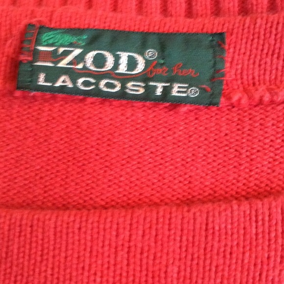 Vintage Lacoste Summer Sweater - Picture 2 of 8