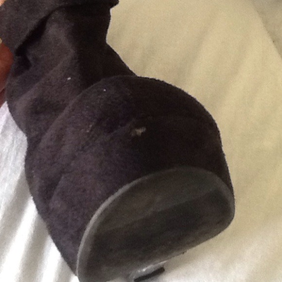 Black Wedge booties - Picture 4 of 4