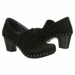 DANSKO nori black kid suede