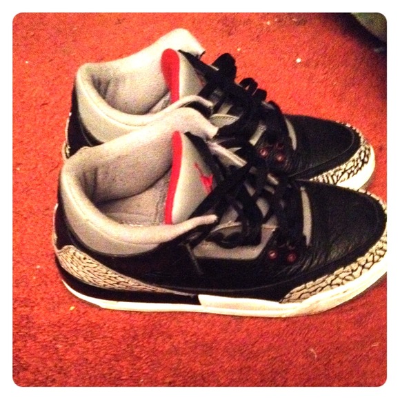 ❌ON HOLD❌ Black Cement Jordan 3s