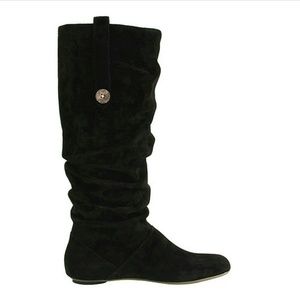UGG black Highkoo Suede boots