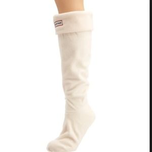 Tall Original Hunter Fleece Welly Socks (Cream)