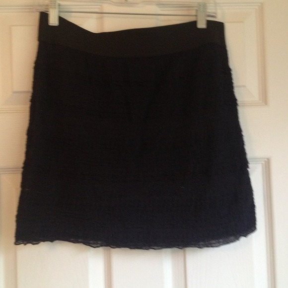 Free People Navy blue body con skirt